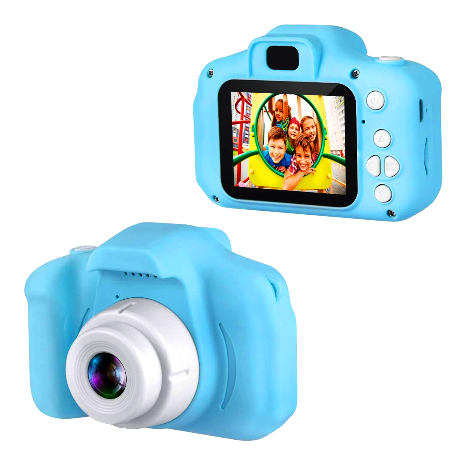 Cámara Digital Para Niños Con Pantalla A Color De 2.0 Pulgadas Y Ranura Para Tarjeta Micro-Sd