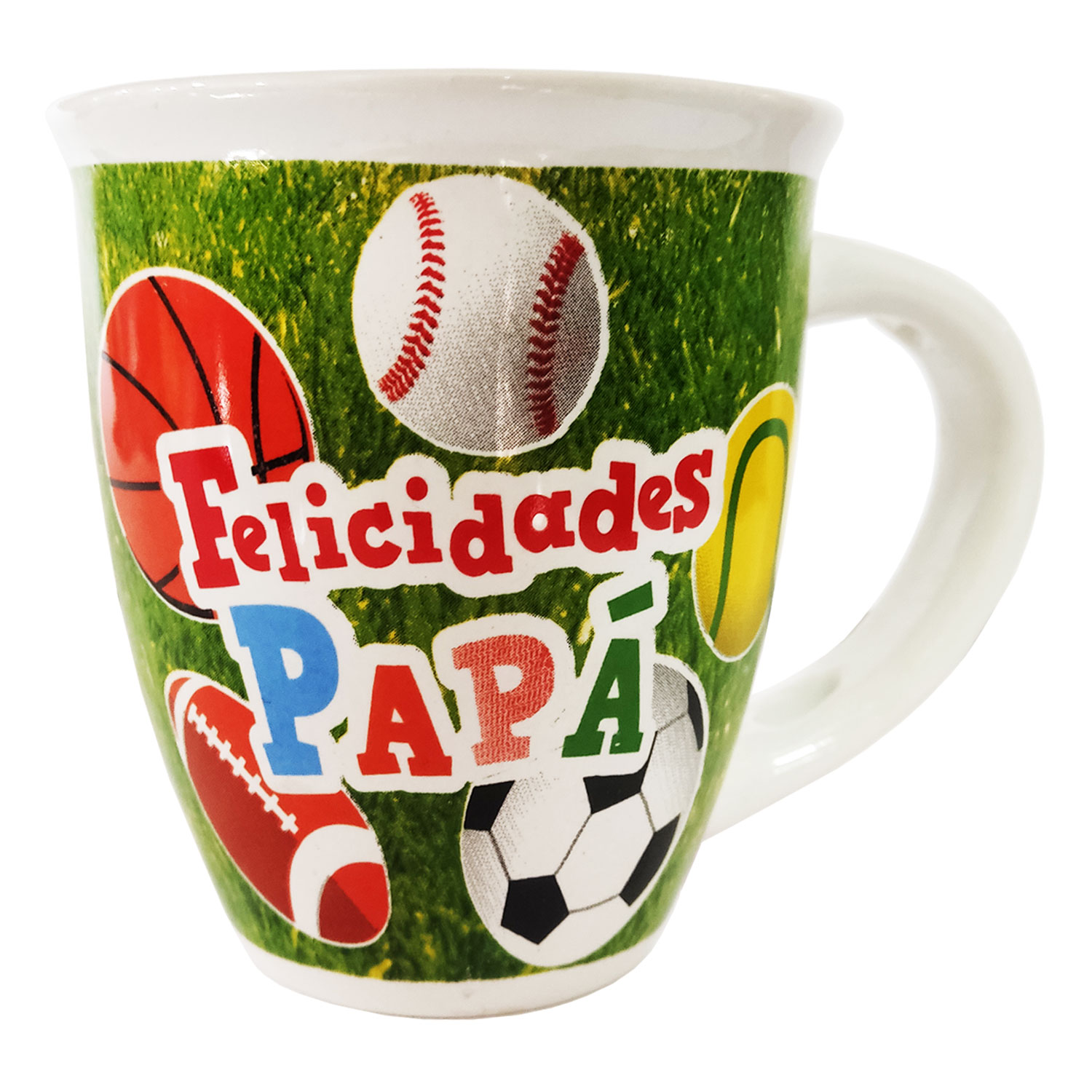 Taza con Diseño del día del Padre mas Cuchara