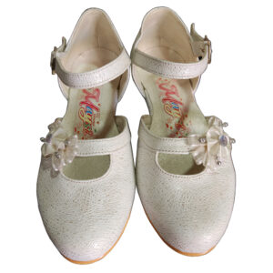 Zapato Para Vestido De Niña Beige Maysi