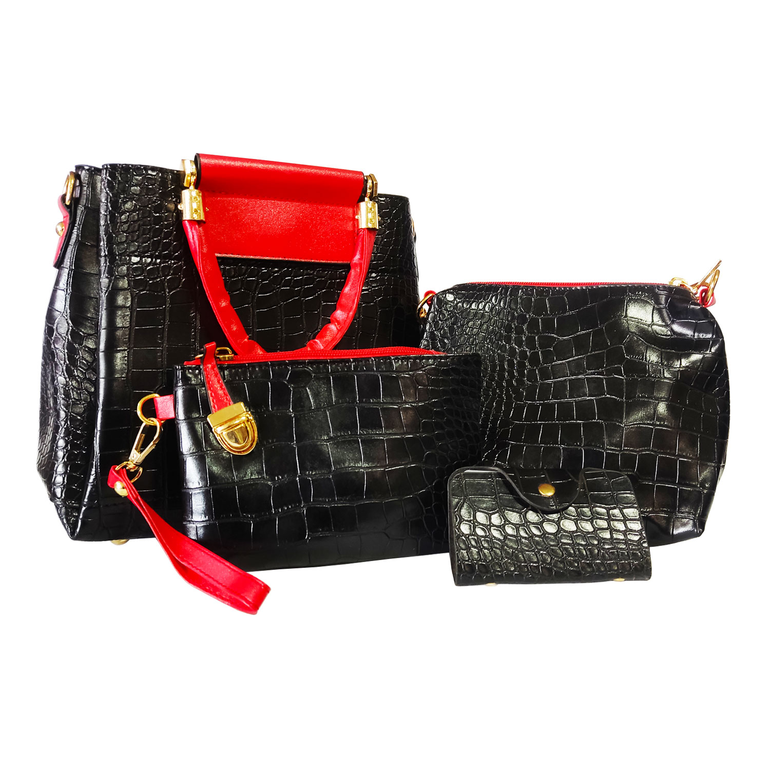Set de Cartera de 4 Piezas