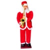 Papá Noel Bailando Animado de Tamaño Real con Cara Realista