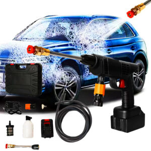 Hidrolavadora 120V Portátil Recargable Alta Presión